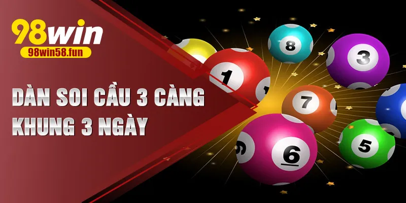 Dàn soi cầu 3 càng khung 3 ngày
