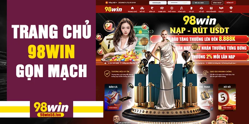 Trang chủ 98win gọn mạch